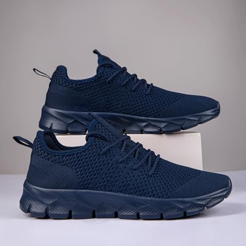 Image of YITUHIO Mens Running Shoes Fashion Sneakers Tennis Walking Shoes Lightweight Athletic Gym Workout Shoes