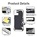 SIMDOG for iPhone 12/12 Pro OLED Screen Replacement Kit [ NOT LCD ] 6.1 inch Full HD Display 3D Touch Screen Digitizer Full Assembly + Repair Tools + Screen Protector