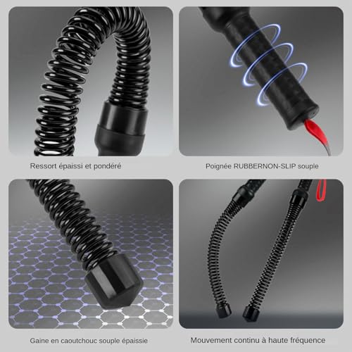 Corde d'exercice pour entraînement cardio et musculation des hommes - 7