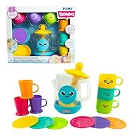 Tomy Toomies Bubble & Brew Tea Set, Deluxe Bath Set (13 Pieces)