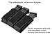 2pc Molle Triple Pistol Mag Pouch Single Double Stack Magazine for 9mm/.40 Calibers 45ACP Glock S&W M&P, Sig 226/229 / p365 / P365XL and Springfield 1911