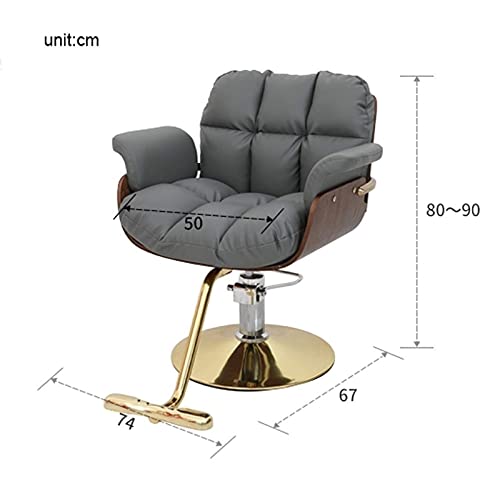 Hydraulischer Salon-Liege-Friseurstuhl-Set, Allzweck-Hochleistungs-Liegestuhl Für Hydraulisches Haarstyling Friseursalon Tattoo-Stuhl Für Salon-Schönheitsgeräte (Farbe : B) - Image 3