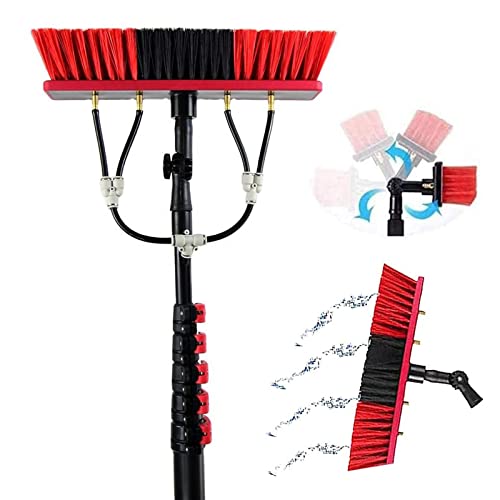 Brosse de pulvérisation d'eau multi-usages pour nettoyer les panneaux solaires sales