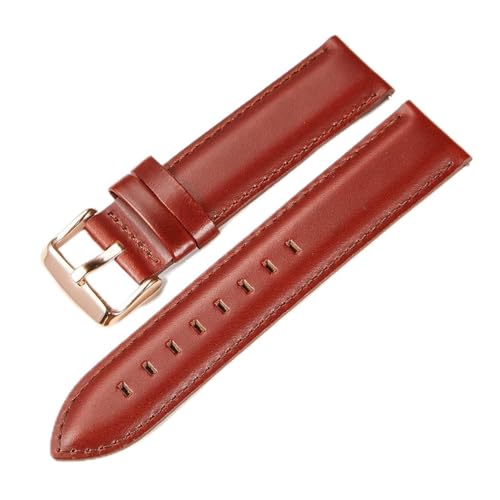 Correa de piel para Garmin Forerunner 55 con pasadores rápidos de 22mm