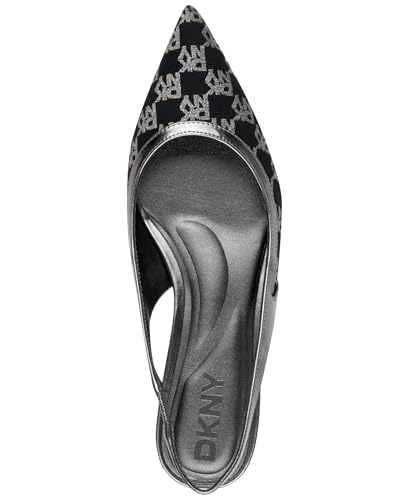 DKNY Women's Millbury Slingback Pointed Toe Ballet Flat Pump2