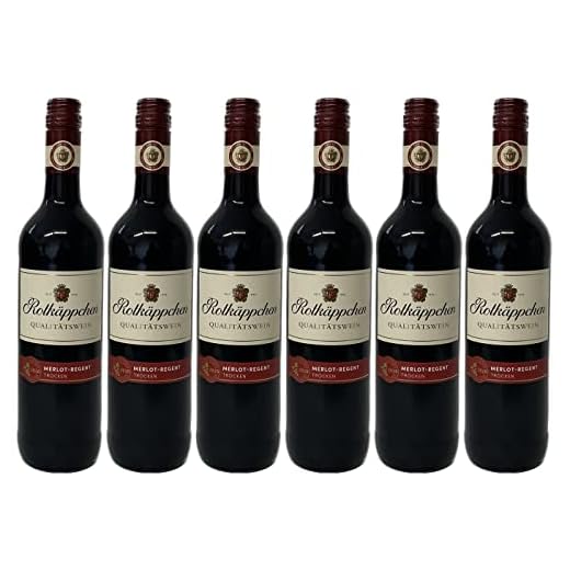 Rotkäppchen Qualitätswein Merlot Regent Rotwein trocken, 6er Pack (6 x 0.75 l)