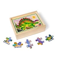 Melissa and Doug - Dinosaurs Puzzles in a Box