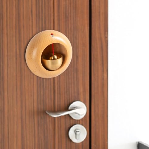 MYCENSE Carrilhão de Porta Rústico para Entrada de Casa, redondo, Tamanho real