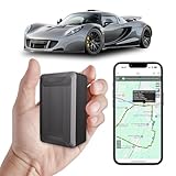 4G20A GPS Vehicle Tracker, SIM and Data Included, No Monthly Fee, Magnetic Tracking Devices, Worldwide Real Time Locator, Route History, Speed Alerts For Van, Motorbike, ATVs, Tractor, Truck, Caravan