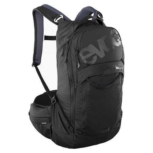 EVOC Trail Pro Blackline 16 Protector Backpacks, Unisex-Adult, Black, L/XL