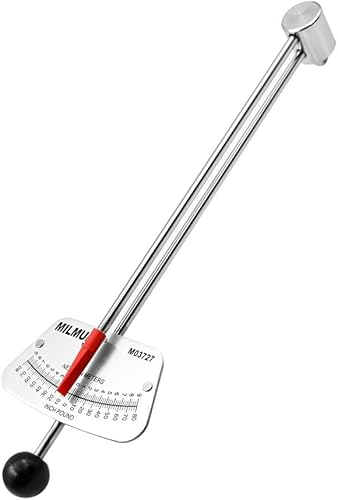 Llave dinamométrica de viga de transmisión de 1/4 pulgadas, instrumento de precisión compatible con llaves de bicicleta y automotriz SAE y MM -0-80