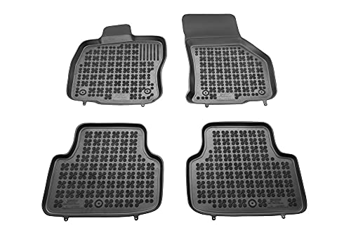 Alfombrillas de goma Skoda Octavia IV Wagon 2020 2021 2022 2023 2024 cubeta