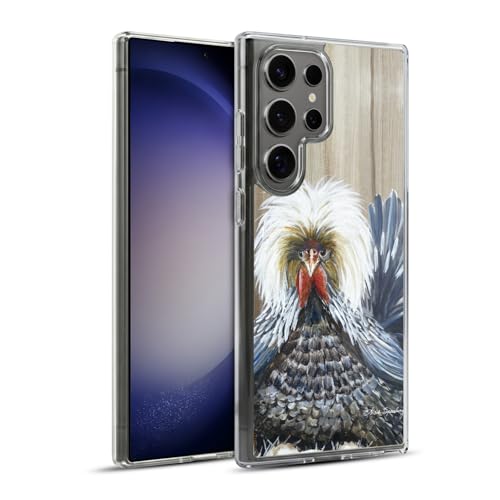 Carcasa Samsung S23 Ultra gel flexible Lisa Sparling pollos malvados dibujo