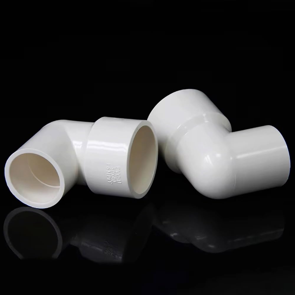 Złączka redukcyjna z kolankiem PVC 90 stopni – trwałe złącze ciśnieniowe do rur ogrodowych, akwarystycznych i hydraulicznych (wiele rodzajów)(Blue,75x50mm)