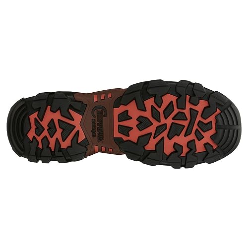 Chippewa Men's Cross Terrain 6" Lace-Up Waterproof Hiker Boot Nano - AE5002 8.5 D(M) US Brown3