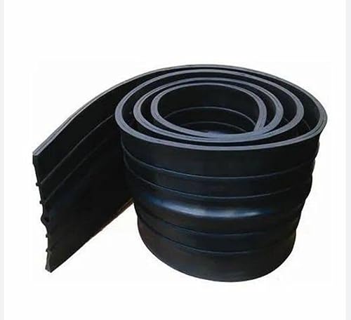 Image of Efficacy Water Stopper PVC Water Stopper Water Bar with Central Bulb for Waterproofing of Construction Joints 6 inch Width 6 mm Thick 10 Meter