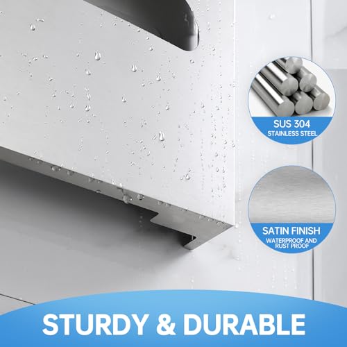 Image of Gorlary 2 Pack Commercial Toilet Seat Cover Dispenser Wall Mount