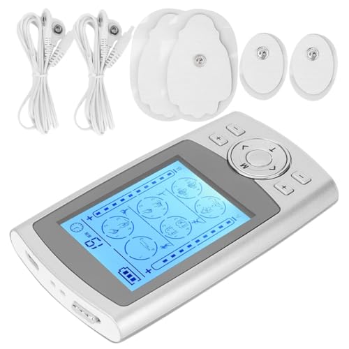 GRADENEVE 1 Juego Fisioterapia Electroestimulador Muscular Unidad De Masaje De Unidad De Masaje Para Pies Máquina De Estimulador Muscular Máquinas Masajeadoras Caucho