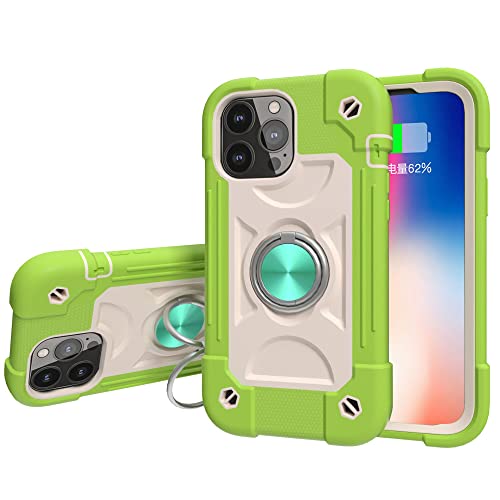 Coque iPhone XS Max antichoc grenat silicone avec anneau de support - 2