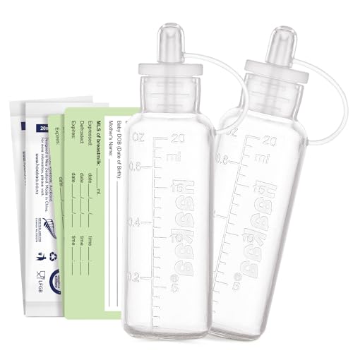 Image of haakaa Colostrum Collector Set Colostrum Syringes for Liquid Breastmilk Collector Milk Saver for Breastfeeding, Ready-to-Use, Reusable & Leakproof, BPA Free (20ml, 2 pk)
