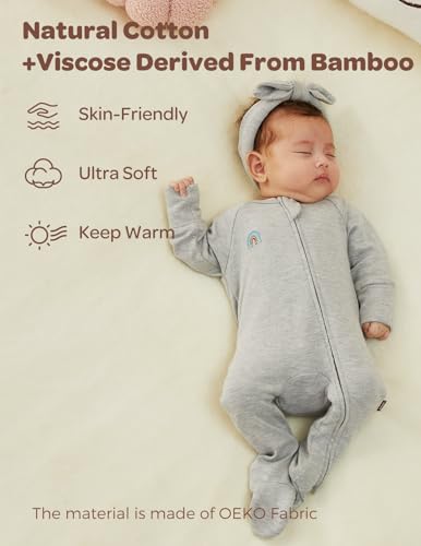 71% Off Momcozy Baby Pajamas with Temp-Sensing Label - Image 3