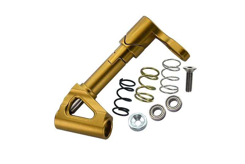 GPM For Kyosho Motorcycle NSR500 Upgrade Parts Aluminum Steering Post With Springs & Bearings...