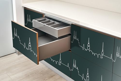 Rouleau décoratif pour meuble afin de rénover une cuisine usée - 5