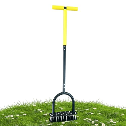 Ameublissement du sol et maintenance de parc avec cet aérateur de pelouse - 2
