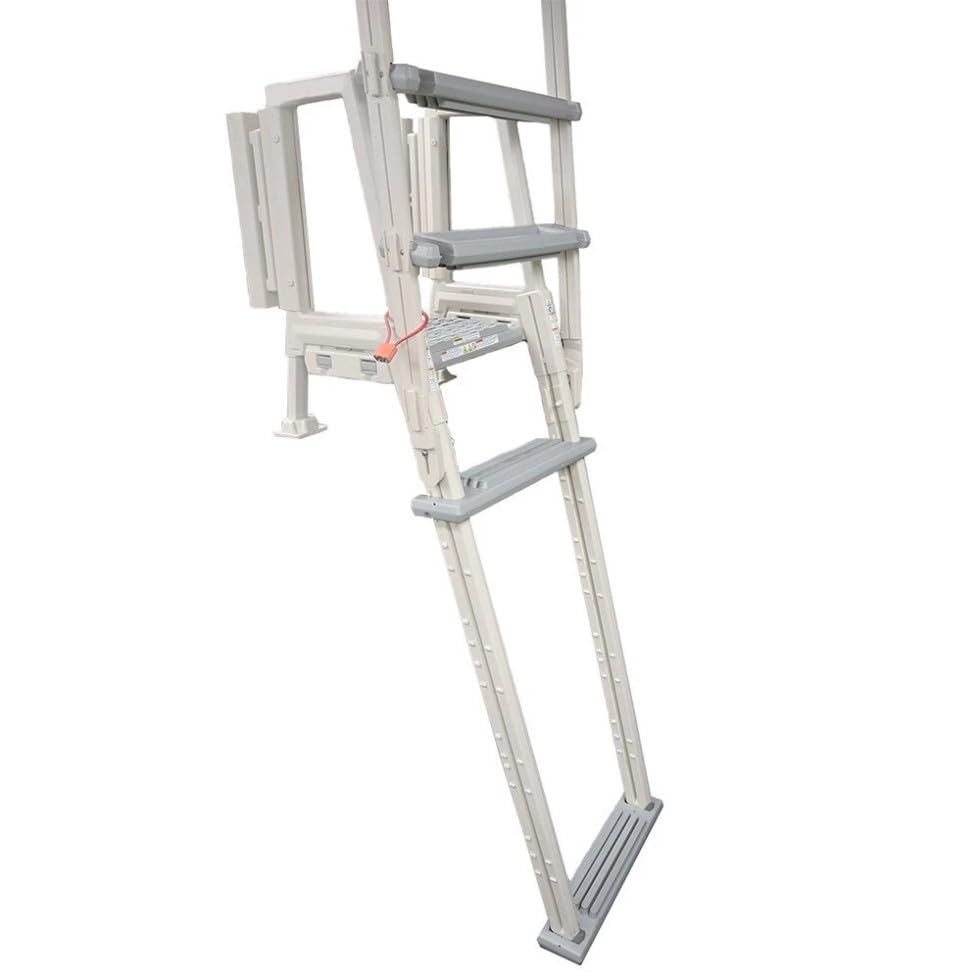 Escalera para piscina de superficie 18" ancho, 74" alto miniatura 6