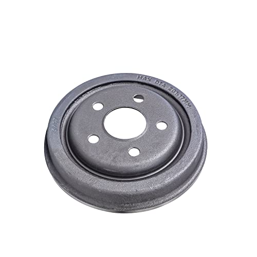 Image of Detroit Axle - Rear Brake Drums for Dodge Neon Aries Charger Shadow Daytona | Plymouth Horizon Neon Reliant Sundance Turismo Chrysler Lebaron Brake Drums Rear Replacement