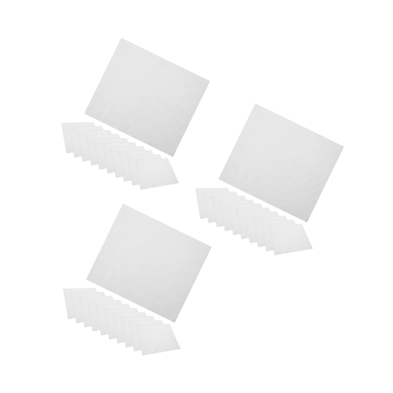 3 Series Coladores Para Aspiradoras De Filtros Para Accesorios Para Extractores De No Tejidos Filtros Para Aspiradoras De Polvo 30 hojas*3