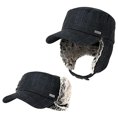 Gorra de béisbol unisex con forro polar y orejeras Comhats Cover