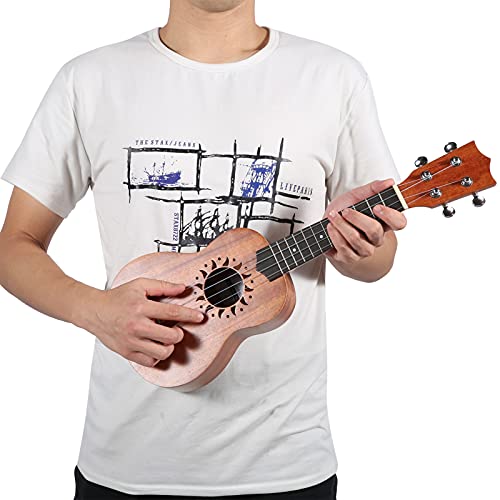 Ukulélé de concert, support guitare hawaïenne pliable pour adulte pour débutants pour enfant - Les Beatles, Paul McCartney, John Lennon, RIngo Starr, George Harrison Ukulélé de concert, support guitare hawaïenne pliable pour adulte pour débutants pour enfant – Image 7
