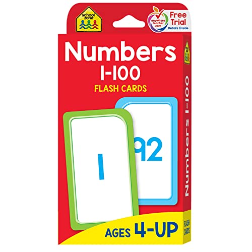 Image of Numbers 1-100 Flash Cards
