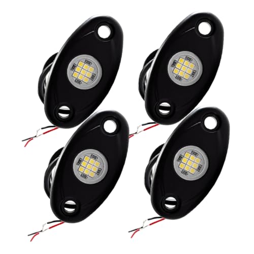 Luces Led para Camionetas HANABASS Kit de 4 Piezas de Iluminación Exterior e Interior para Autos