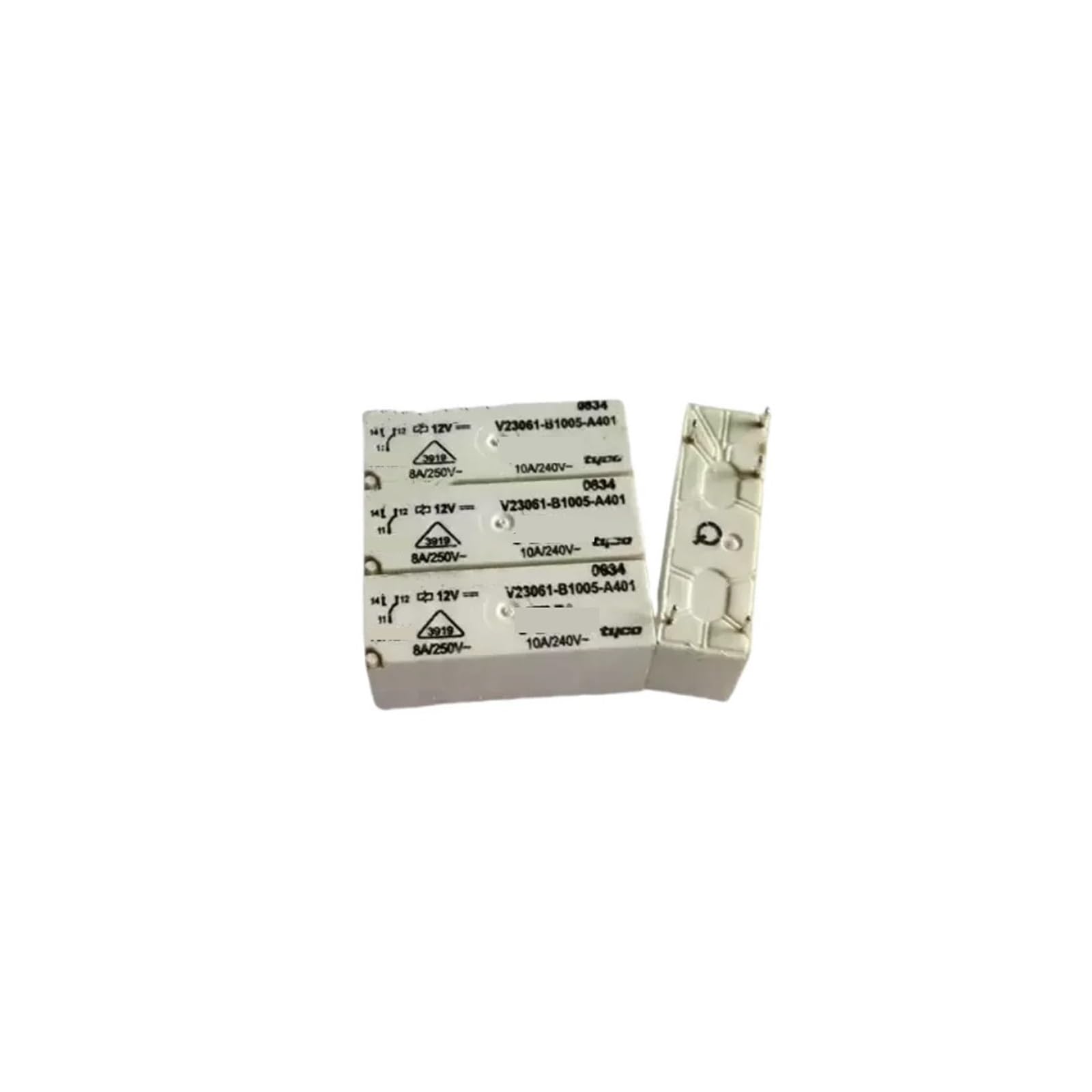Relais V23061-B1005-A601 12V 8A haute performance à commutation nette - 2