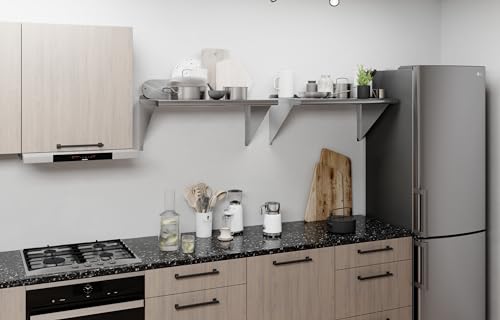 Image of AmGood 18 in. x 30 in. Stainless Steel Wall Shelf | NSF | Metal Shelving | Garage, Laundry, Storage, Utility Room | Restaurant, Commercial Kitchen