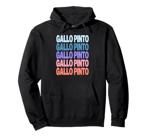 Funny Modern Repeated Text Design Gallo Pinto �p�[�J�[
