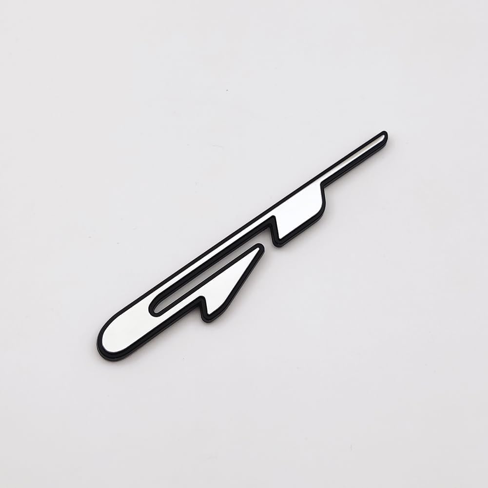 MAXDOOL New Models Front Hood and Rear Emblem Replacement Decal Sticker Compatible for KIA GT GT Line(Black)