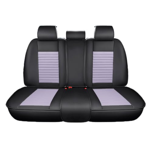 Image of Car Seat Covers Fit for Impreza 2003-2025(BlackPurple,Full Set) | Full Coverage Car Seat Covers Sets,Breathable Anti-Slip Waterproof All-Weather Seats Protectors