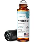UpNature Peppermint Oil Roll On – 100% Natural Nausea & Morning Sickness Relief for Pregnant Women – Peppermint Essential Oil Pregnancy Must Haves Rollerball