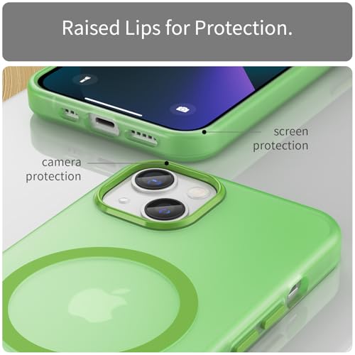 Coque iPhone 13 antichoc Asuwish finie les rayures grâce au dos mat et protège-écran