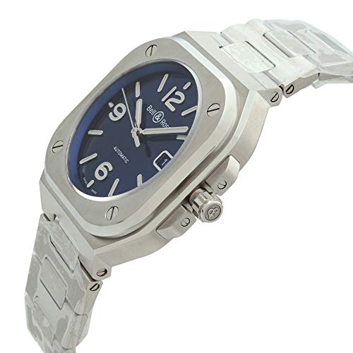 Bell & Ross Instruments Steel Blue Dial Automatic Mens Watch BR05A-BLU-ST/SST3
