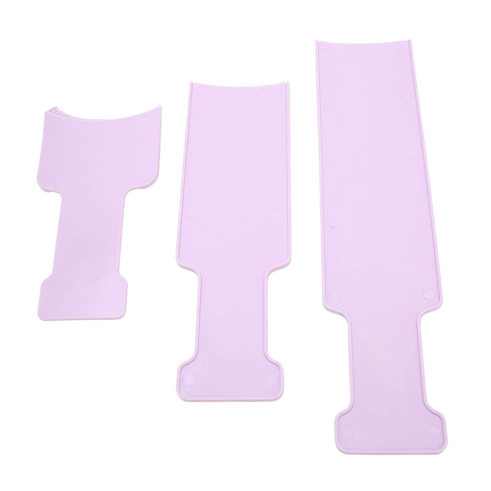 Balayage Board, Set di Strumenti per Evidenziare la Colorazione dei Capelli 3 Pezzi Balayage Highlighting Board per Barbiere Dye Paddle Set per Evidenziazione dei Capelli per