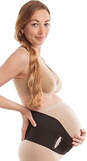 Gabrialla Elastic Maternity/Back Support Belt MS-96: Black Large