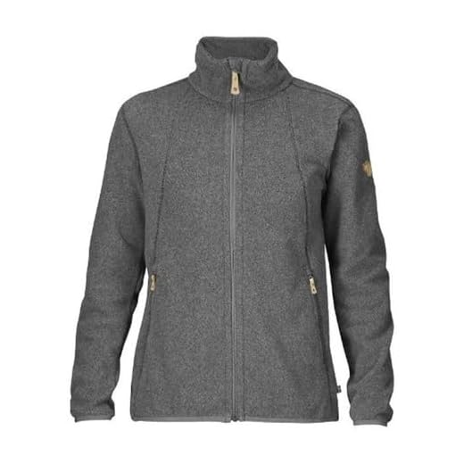 Fjallraven Dam Stina Fleece W sweatshirt, grå, L