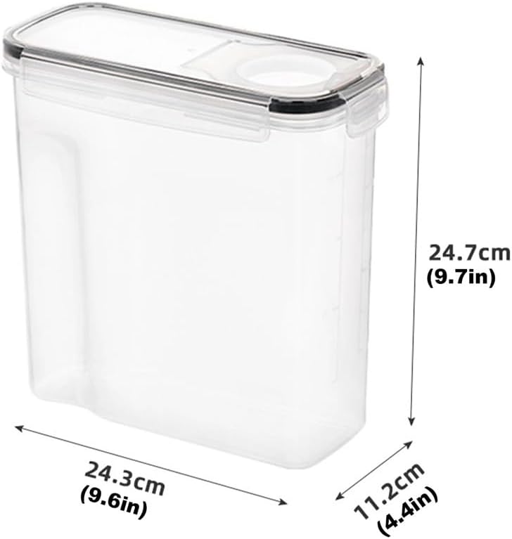 Household Rice Bucket Grain Storage Box Kitchen Food Grade Jar