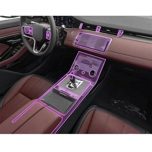 Protection ecran TPU pour Range Rover Evoque 2019-2023 film invisible