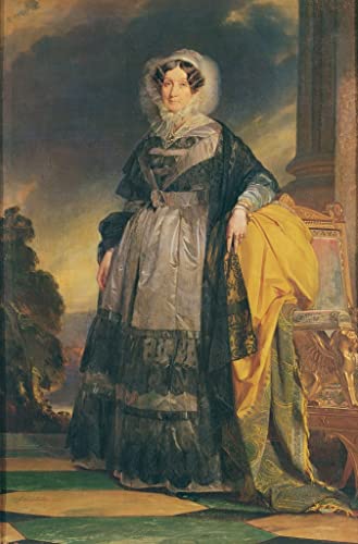 Portrait d'Adélaïde d'Orléans par Winterhalter Affiche d'Art Premium 60x90