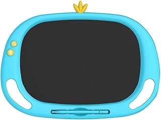 Oiqippnbv Tablero de Escritura LCD de 13 Pulgadas, Tablero de Dibujo, Pantalla HD, Tablero de Escritura ElectróNico MultifuncióN una Color, Azul
